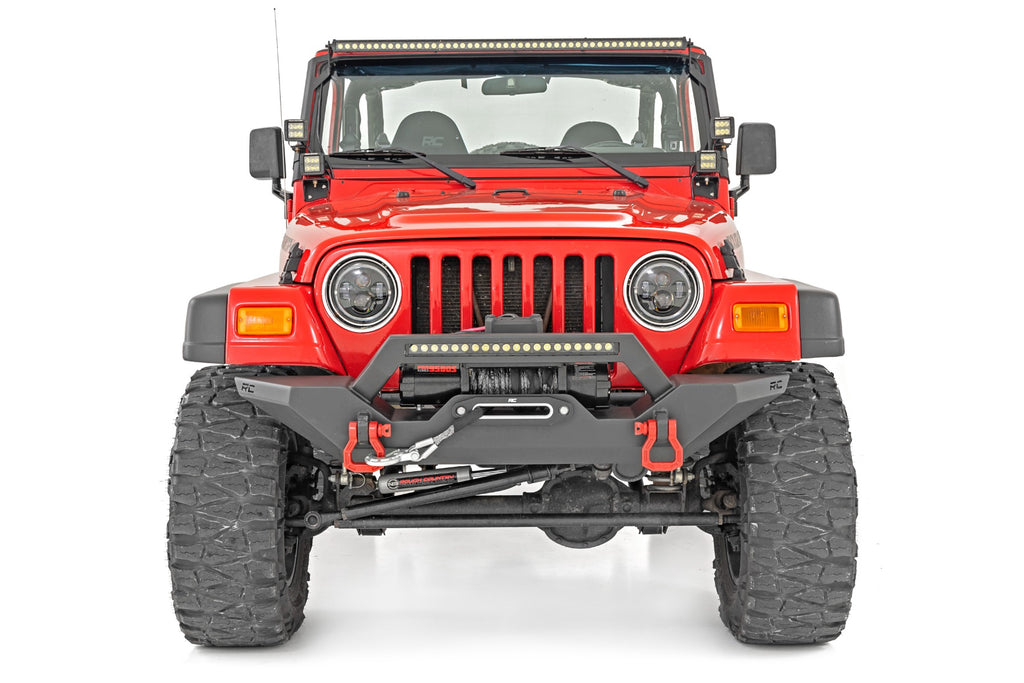Rough Country Fender Flare Kit | 5.5" Wide | Jeep Wrangler TJ 4WD (1997-2006)