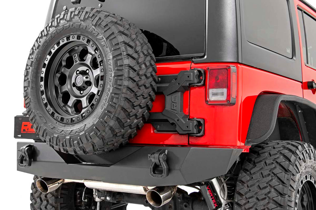Rough Country Heavy Duty Tire Carrier | Jeep Wrangler JK  (2007-2018)