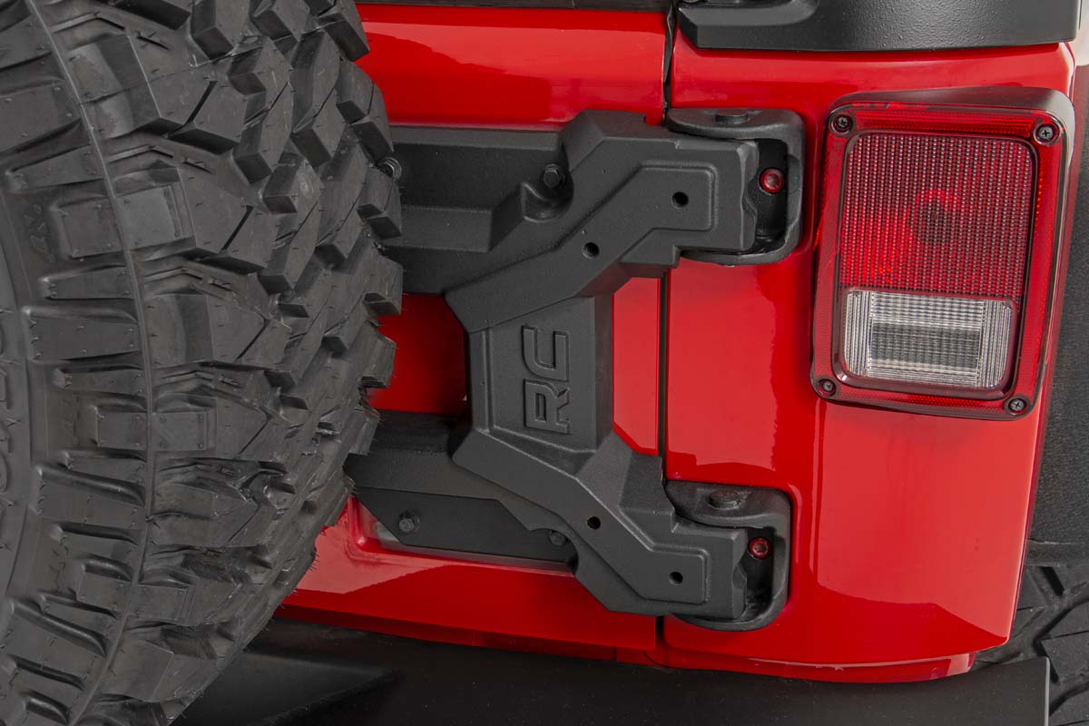Rough Country Heavy Duty Tire Carrier | Jeep Wrangler JK  (2007-2018)