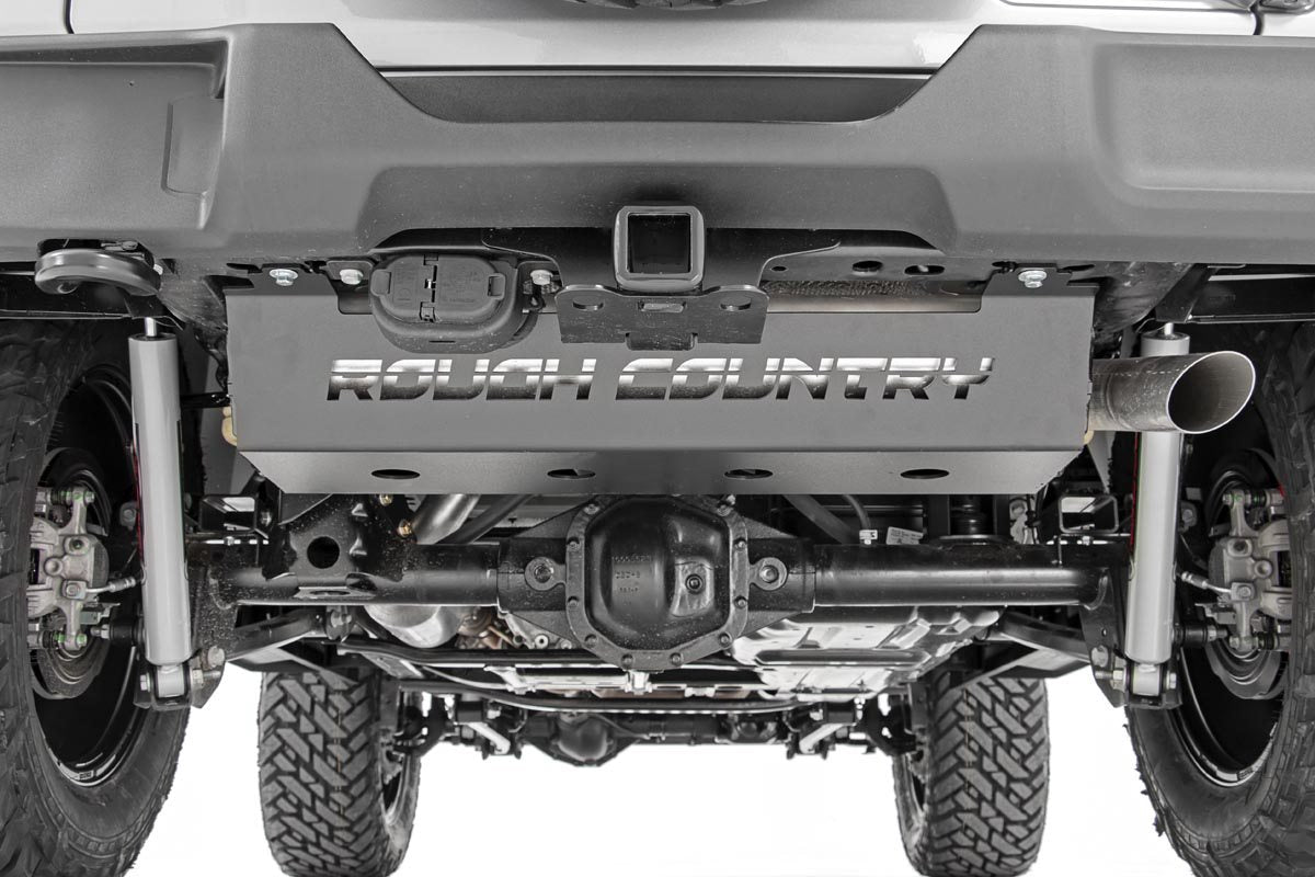 Rough Country Skid Plate | Muffler | Jeep Wrangler JL 4WD (2018-2023)