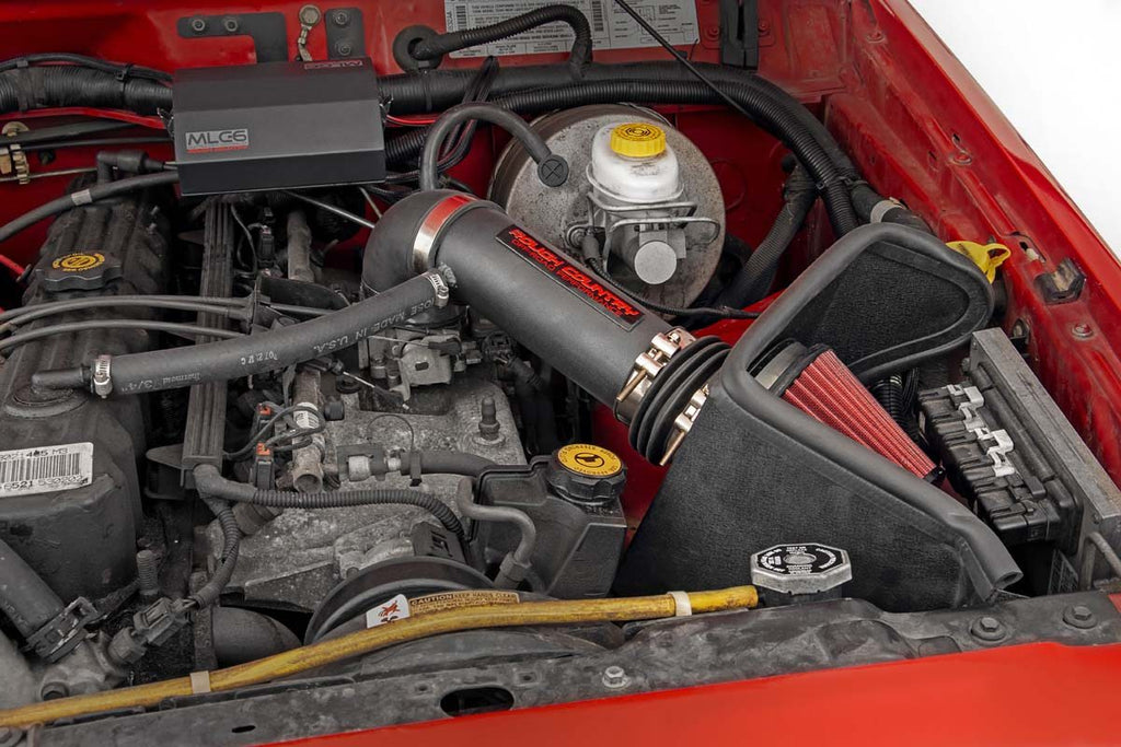 Rough Country Cold Air Intake Kit | 4.0L | Pre Filter | Jeep Cherokee XJ (91-01)