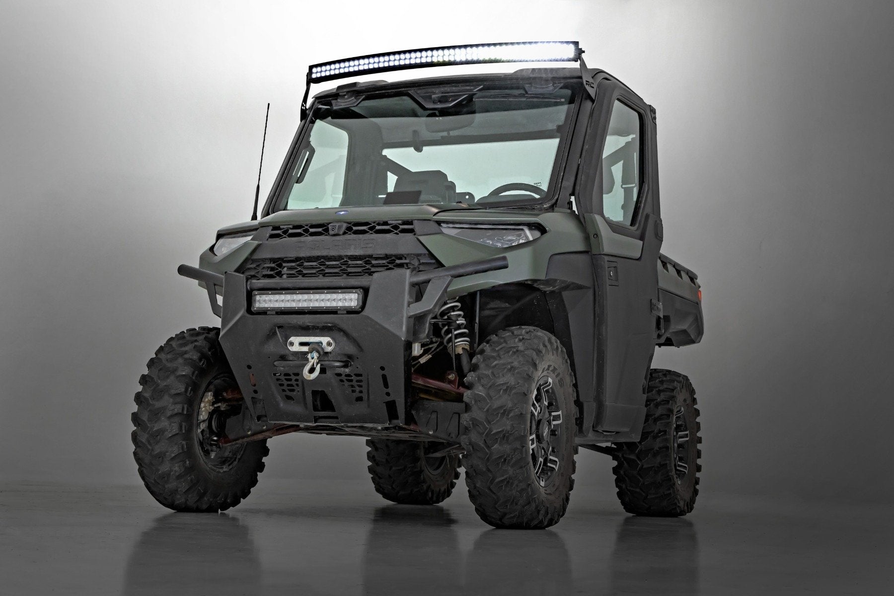 Rough Country LED Light | Rear Mount | 50" Black Pair | | Polaris Ranger 1000XP (14-22)