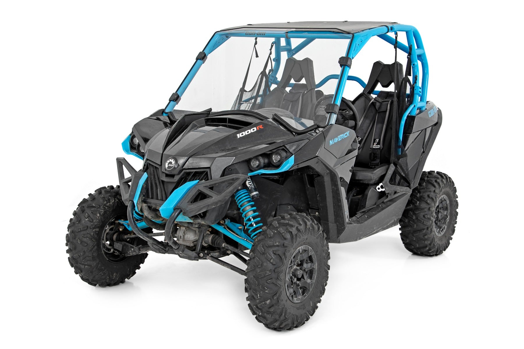 Rough Country Full Windshield | Scratch Resistant | Can-Am Maverick Turbo/Maverick Turbo Max (15-17)