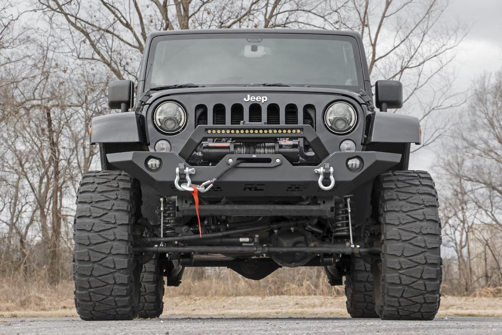 Rough Country Front Bumper | Sport | OE Fog | Jeep Gladiator JT/Wrangler JK & JL