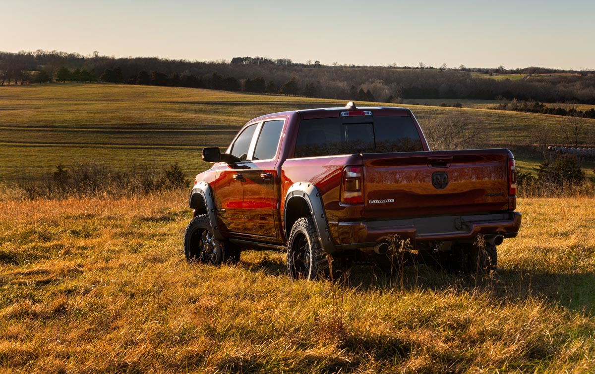 Fender Flares | Defender | PGZ Black Forest Green | Ram 1500 2WD/4WD (19-24)