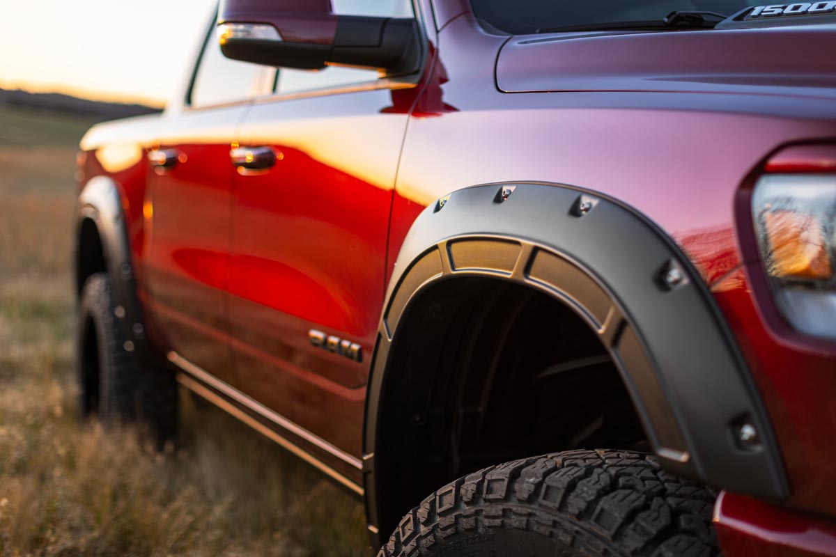 Fender Flares | Defender | PXR Brilliant Black | Ram 1500 2WD/4WD (2019-2024)