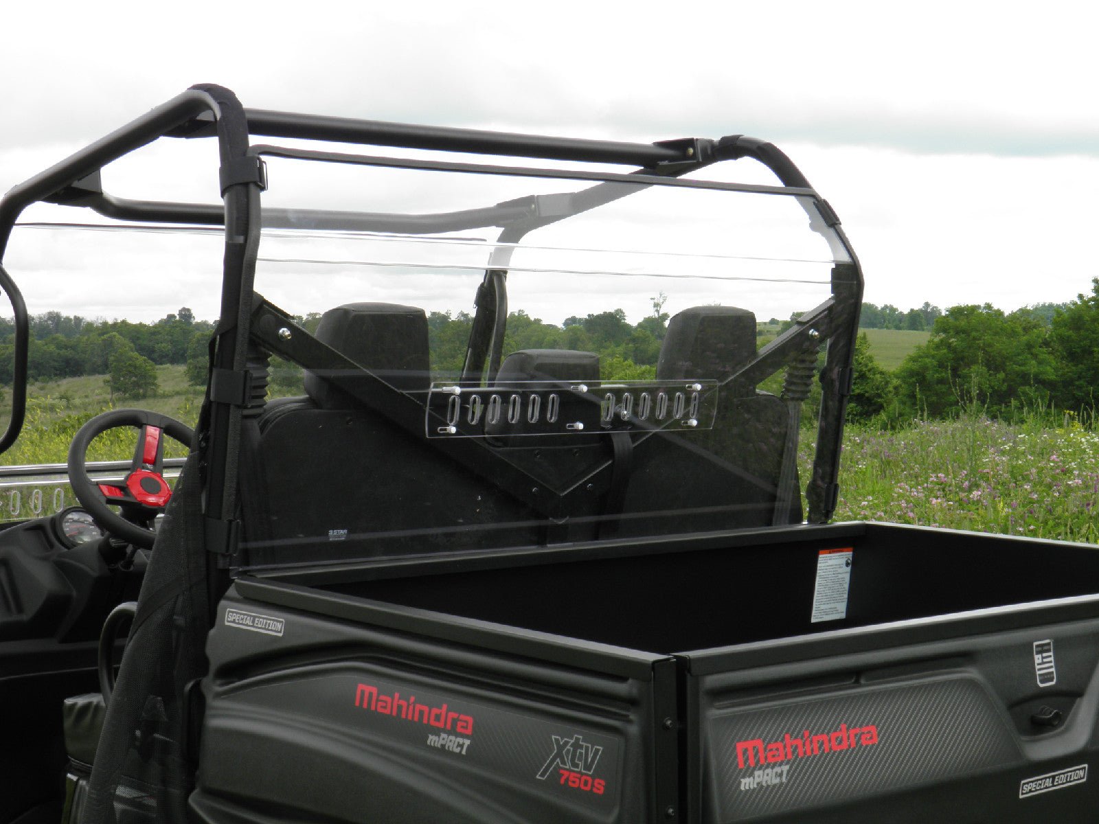 Intimidator Utv Lexan Rear Panel 2018 & Prior - Offroad Armor