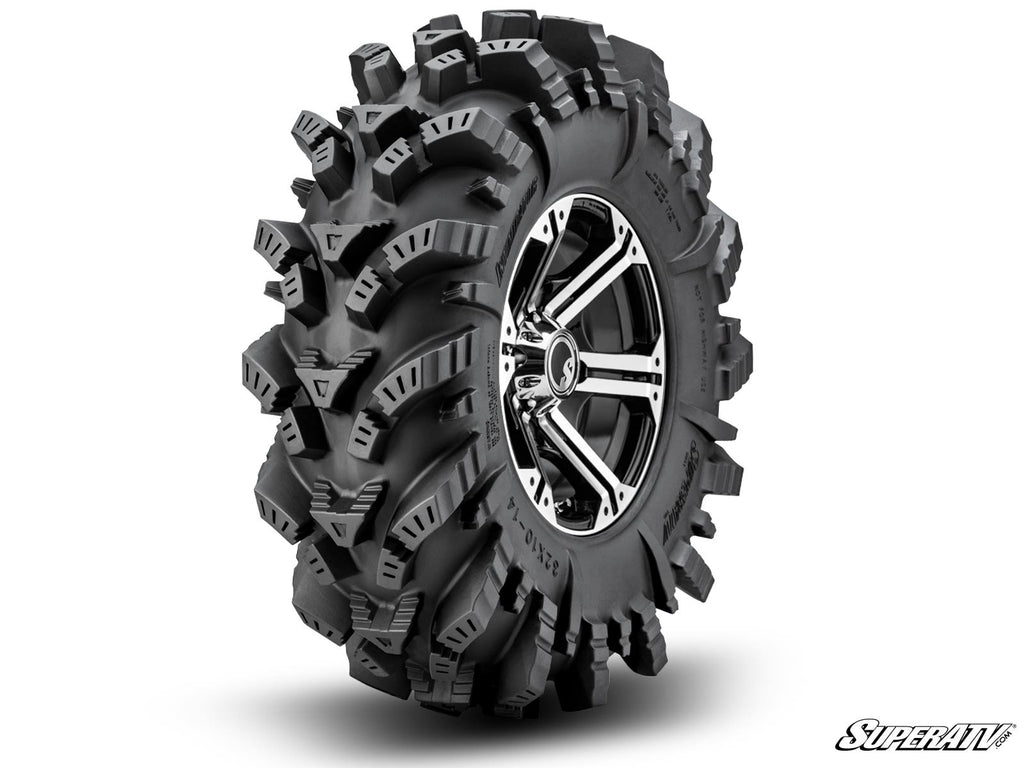 Intimidator Tires 32x10x14 on 14" Bandit H-Series Machined Finish Wheels 4/156 Pattern