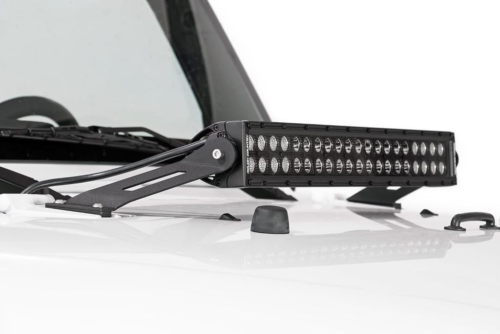 Rough Country Black Series LED Light | 20 Inch | Dual Row