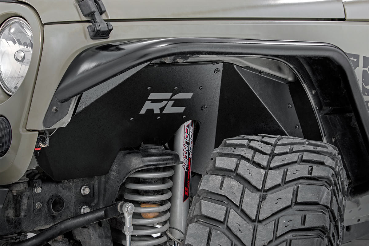 Rough Country Inner Fenders | Front | Jeep Wrangler JK  (2007-2018)
