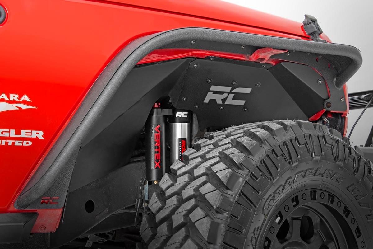 Rough Country Inner Fenders | Front | Vertex | Jeep Wrangler JK  (2007-2018)