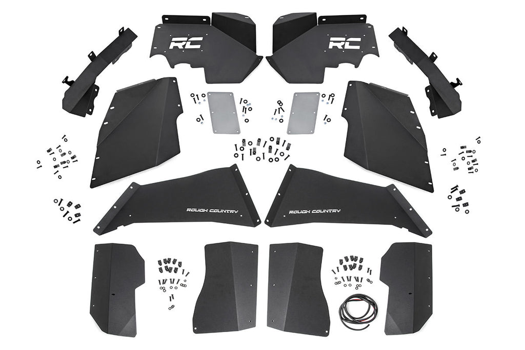 Rough Country Inner Fenders | FR & RR | Jeep Wrangler JK  (2007-2018)