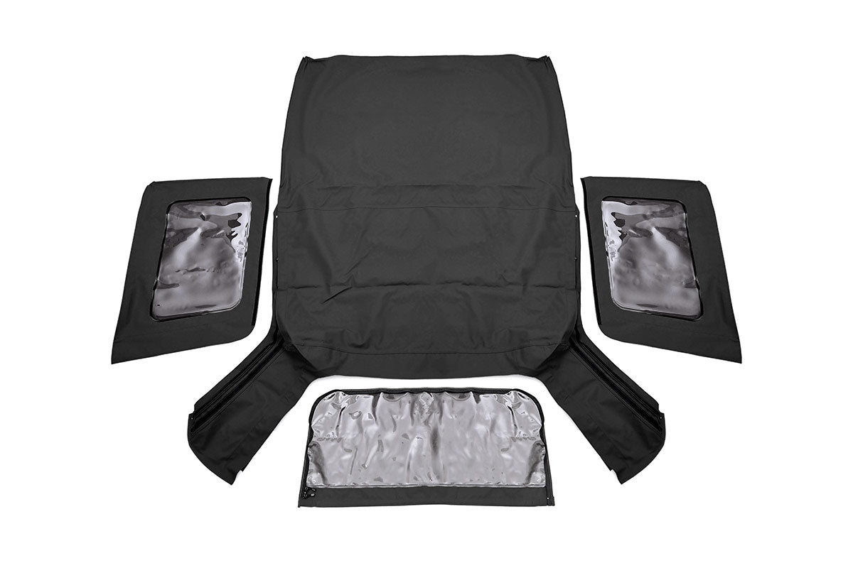 Rough Country Soft Top | Replacement | Black | 2 Door | Jeep Wrangler JK (07-09)