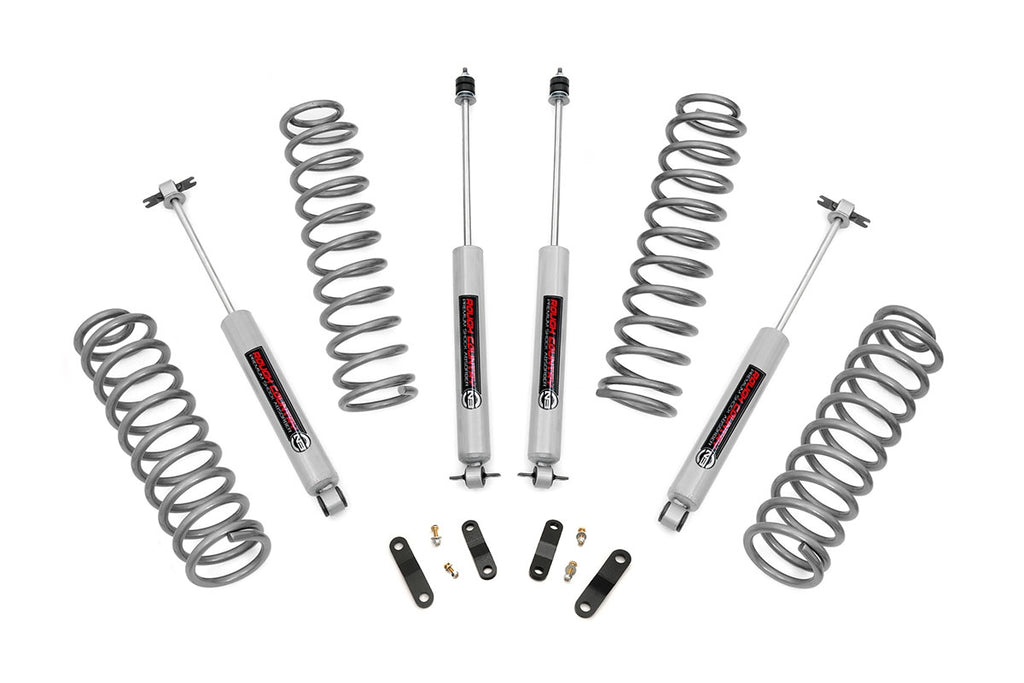 2.5 Inch Lift Kit | Coils | Jeep Wrangler JK 2WD/4WD (2007-2018)