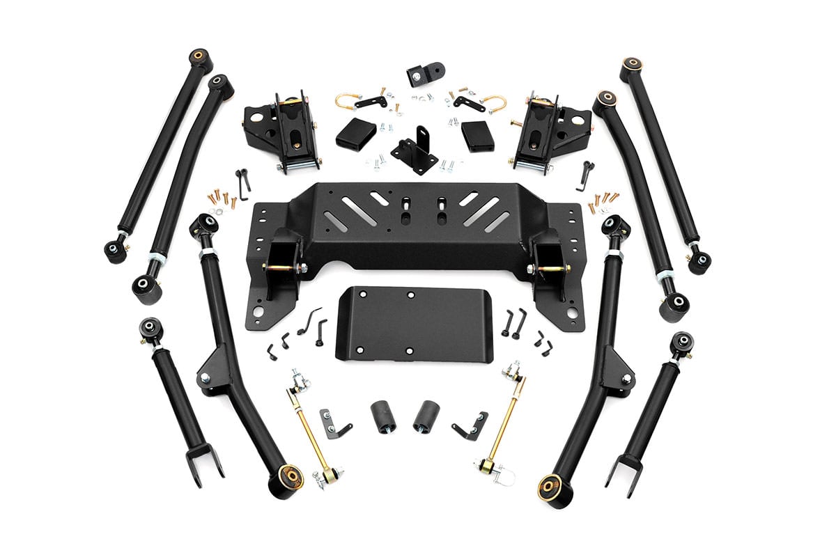 Rough Country Long Arm Upgrade Kit | 4 Inch Lift | Jeep Grand Cherokee ZJ (93-98)