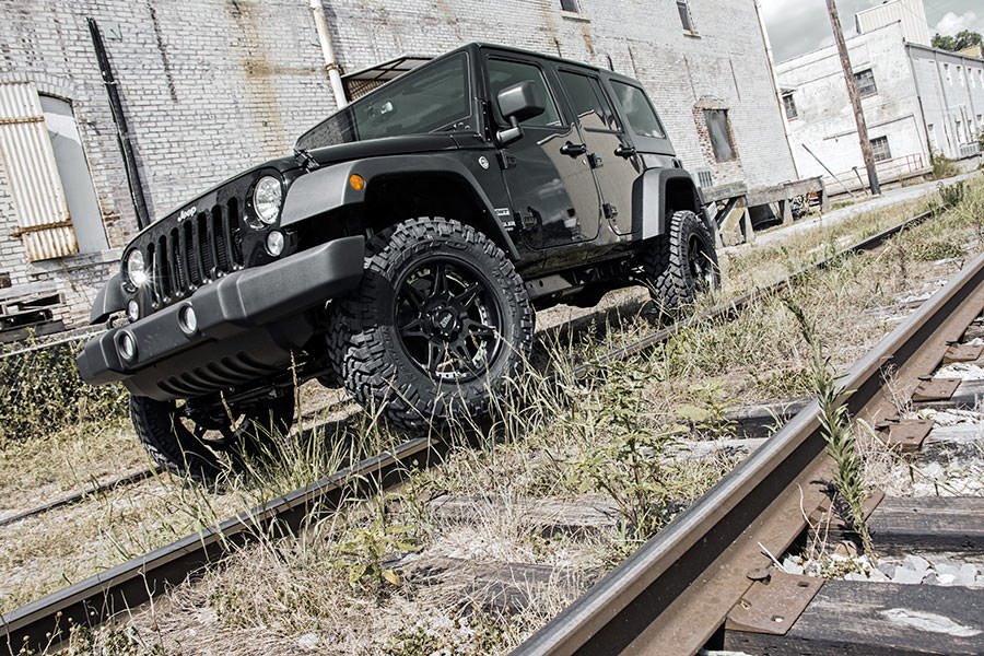 2.5 Inch Lift Kit | Coils | V2 | Jeep Wrangler JK 2WD/4WD (07-18)