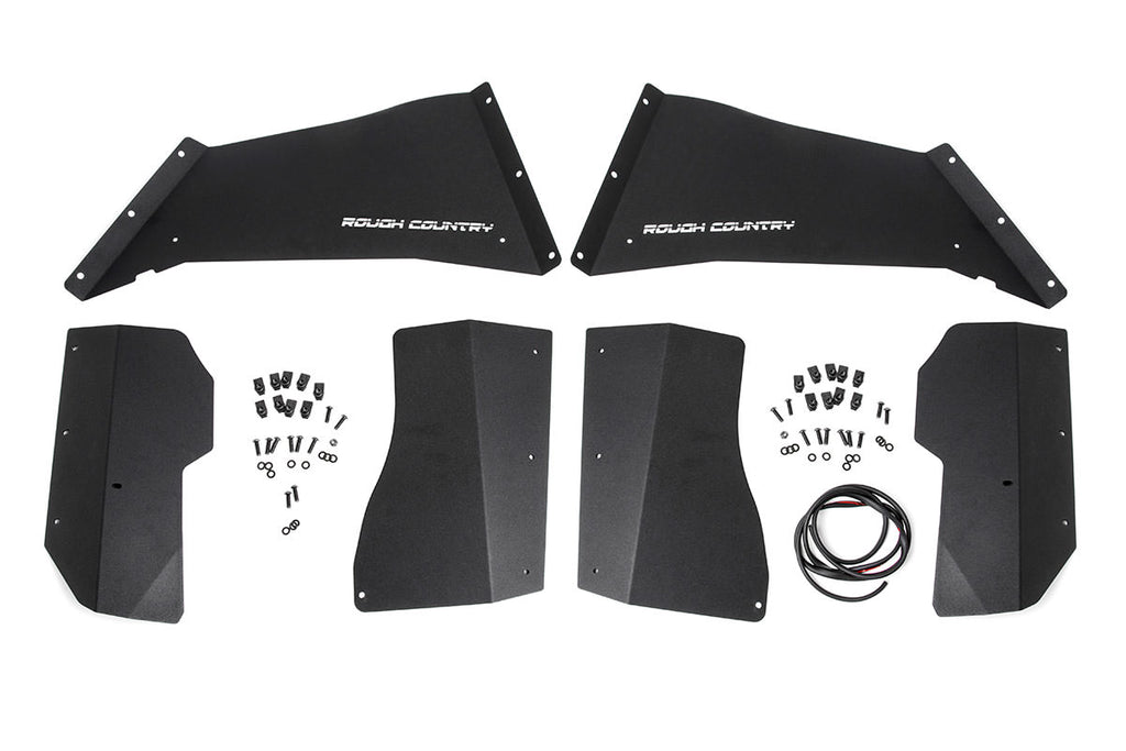 Rough Country Inner Fenders | Rear | Jeep Wrangler JK  (2007-2018)