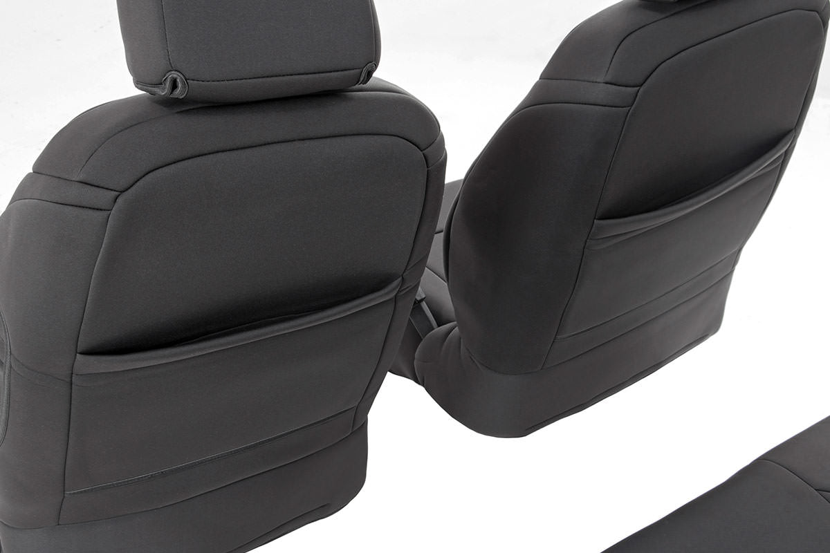 Rough Country Seat Covers | Front | Jeep Wrangler JK 4WD (2013-2018)