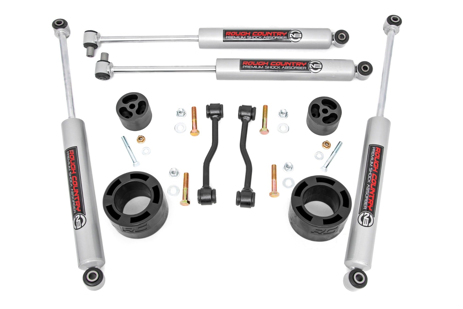 2.5 Inch Leveling Kit | Spacers | N3 | Jeep Gladiator JT 4WD (20-22)