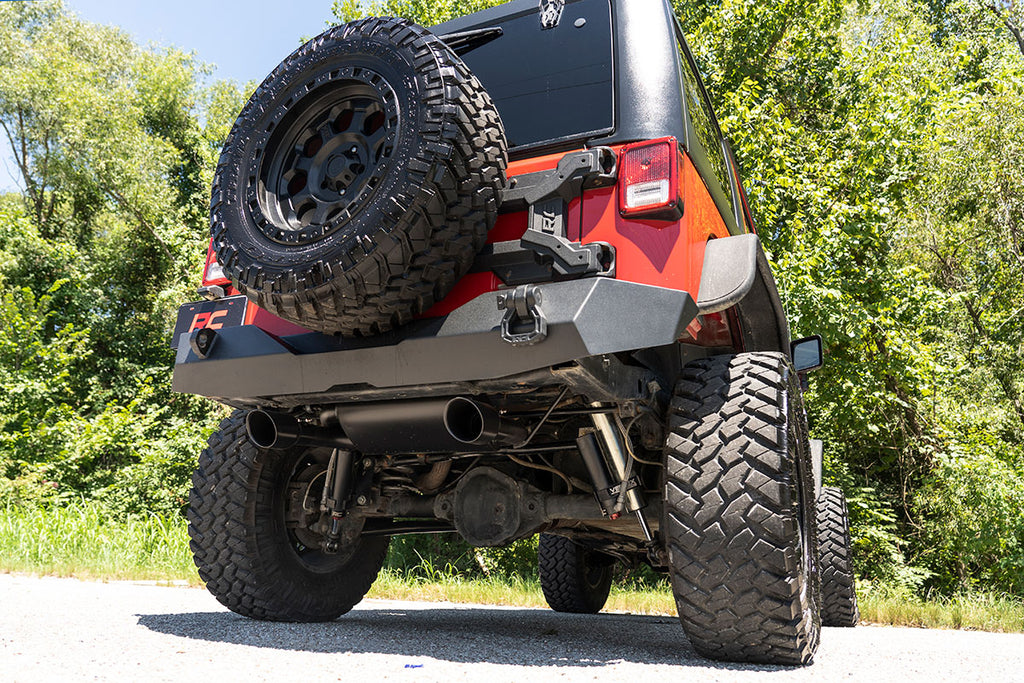 Rough Country Performance Exhaust | Dual Outlet | Jeep Wrangler JK  (2007-2018)