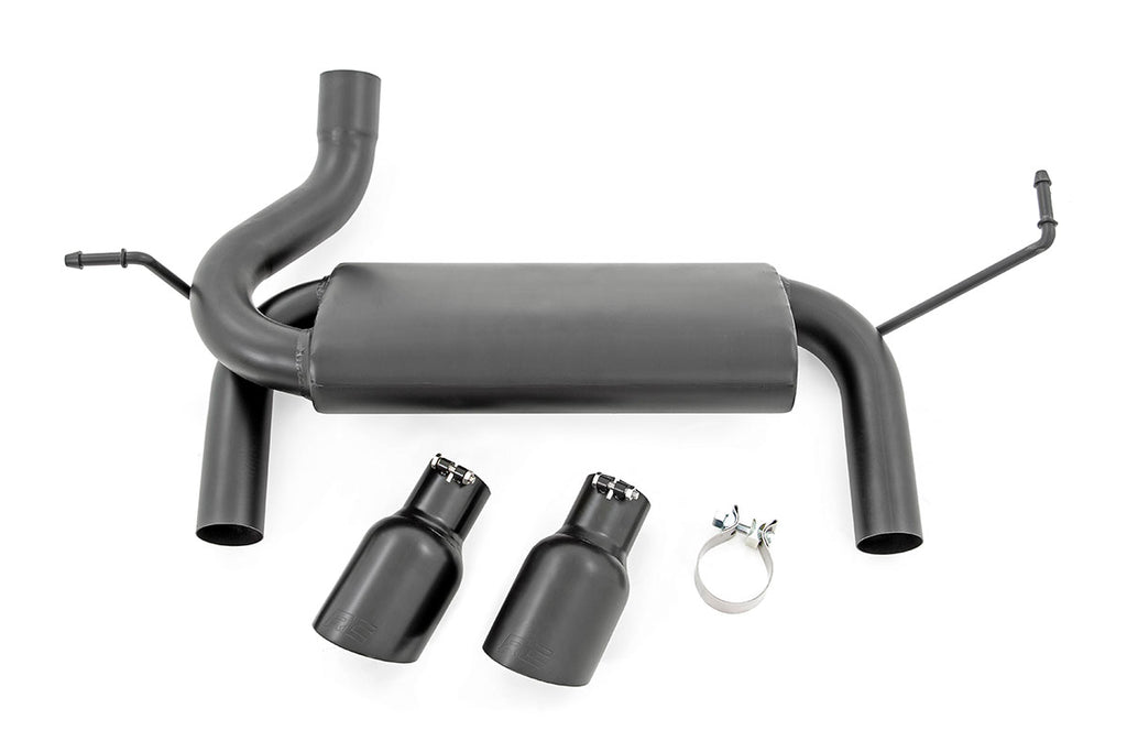 Rough Country Performance Exhaust | Dual Outlet | Jeep Wrangler JK  (2007-2018)