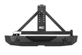 Rough Country Rear Bumper | Rock Crawler | Tire Carrier | Jeep Wrangler JK  (07-18)