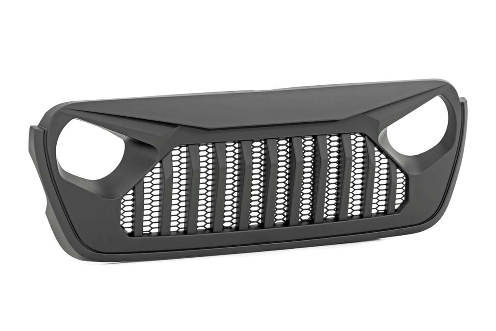 Rough Country Replacement Grille | Angry Eyes | Jeep Gladiator JT/Wrangler 4xe/Wrangler JL (18-23)