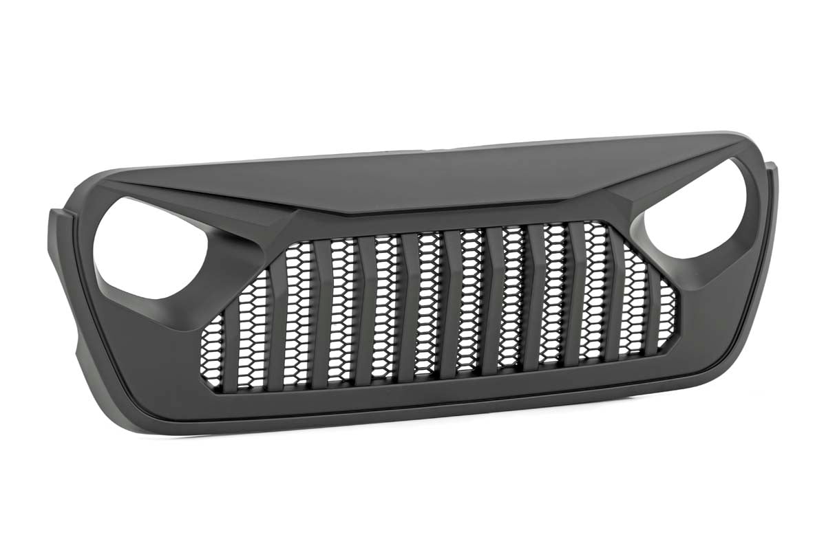 Rough Country Replacement Grille | Angry Eyes | Jeep Gladiator JT/Wrangler 4xe/Wrangler JL (18-23)