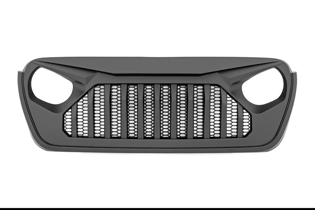 Rough Country Replacement Grille | Angry Eyes | Jeep Gladiator JT/Wrangler 4xe/Wrangler JL (18-23)