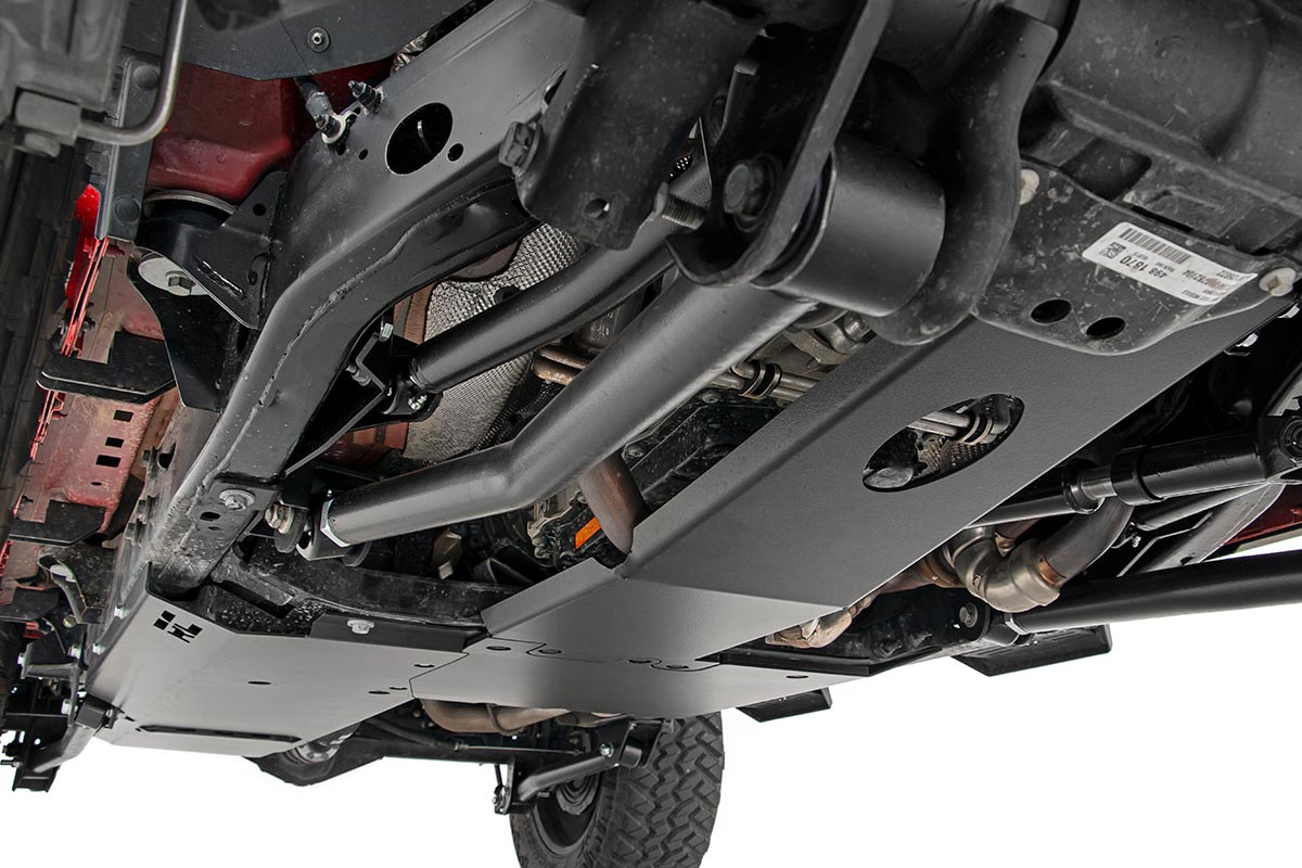 Rough Country Skid Plate Combo | 3.6L | Engine | T-Case | Gas | Jeep Wrangler JL (18-19)