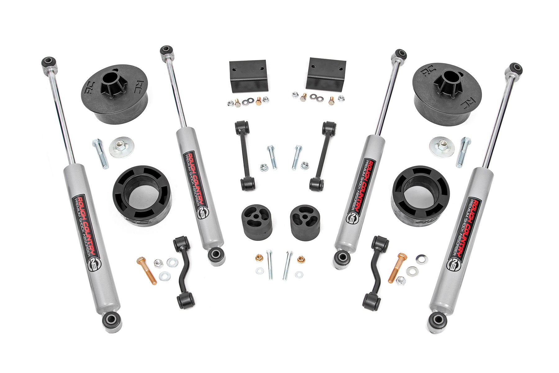 2.5 Inch Lift Kit | Spacers | N3 | Jeep Wrangler JL 4WD (2018-2023)