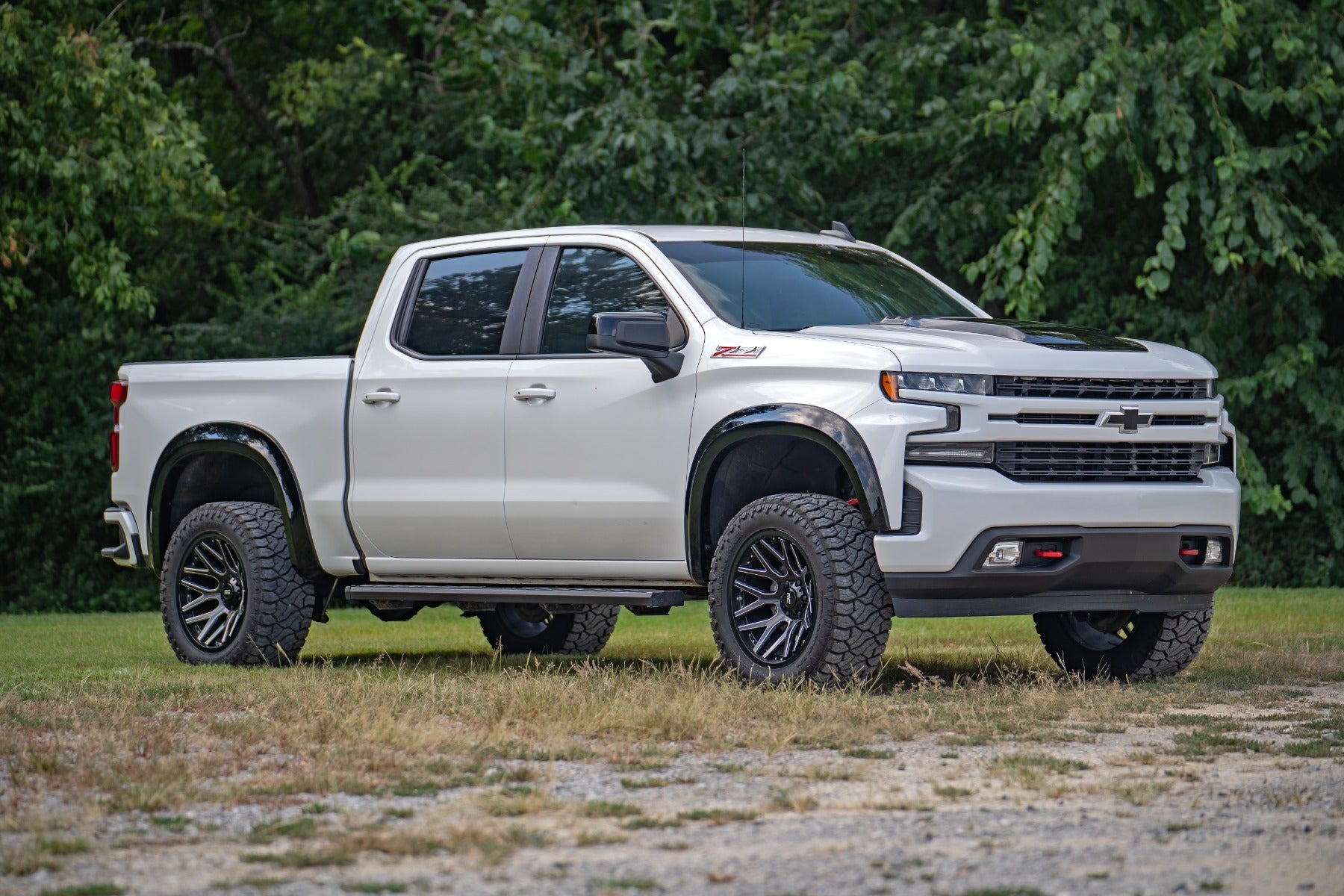 Hood Scoop | G9K Satin Steel | Chevy Silverado 1500 2WD/4WD (2019-2025 & Classic)