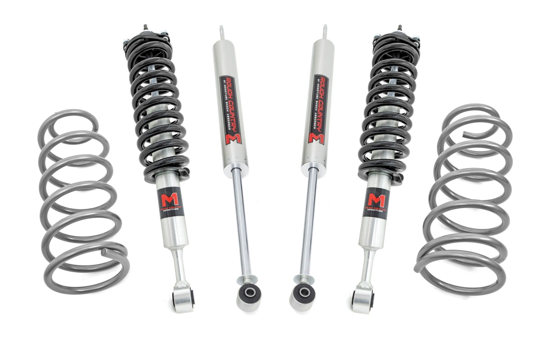 2 Inch Lift Kit | RR Coils | M1 Struts | Toyota 4Runner 4WD (10-23)