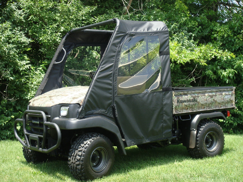 Kawasaki Mule 3000/3010/4000/4010 Full Soft Cab Enclosure for an Existing Hard Windshield - Offroad Armor