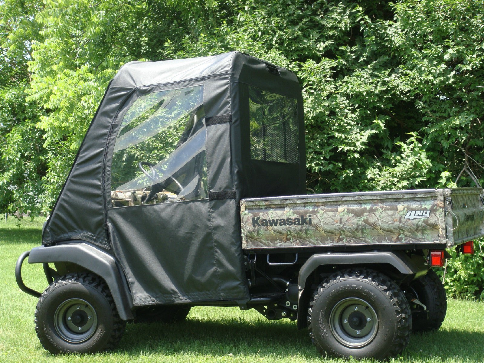Kawasaki Mule 3000/3010/4000/4010 Soft Full Enclosure with Vinyl Windshield - Offroad Armor