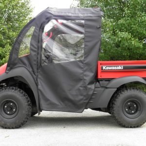 Kawasaki Mule 600/610/SX Soft Doors and Rear Window Combo for an Existing Hard Windshield & Top - Offroad Armor