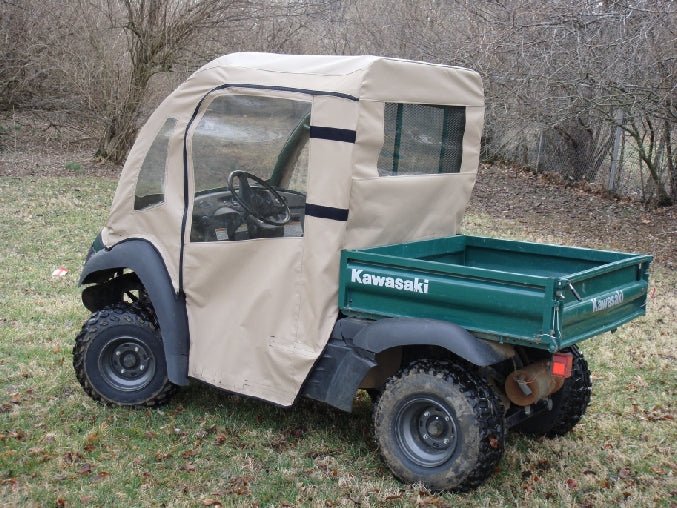Kawasaki Mule 600/610/SX Soft Doors and Rear Window Combo for an Existing Hard Windshield & Top - Offroad Armor