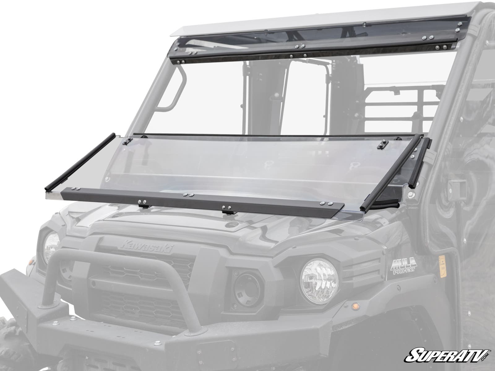 Kawasaki Mule Pro 3 - in - 1 Windshield - Offroad Armor