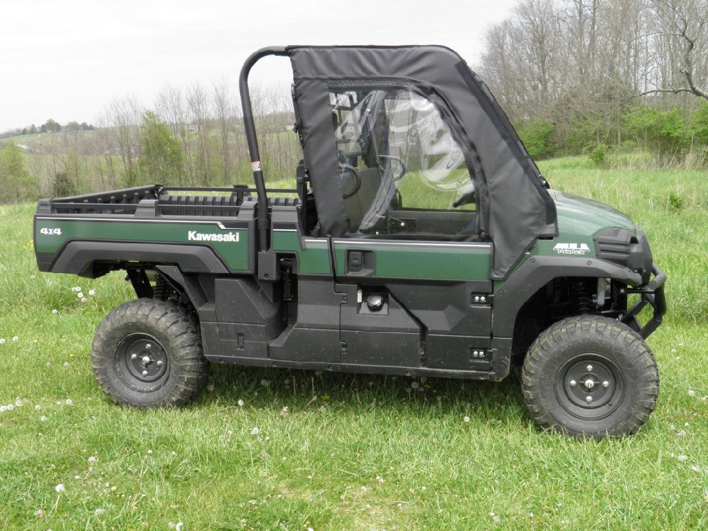 Kawasaki Mule Pro - Fx Soft Doors, Rear Window And Top Combo For An Existing Hard Windshield - Offroad Armor