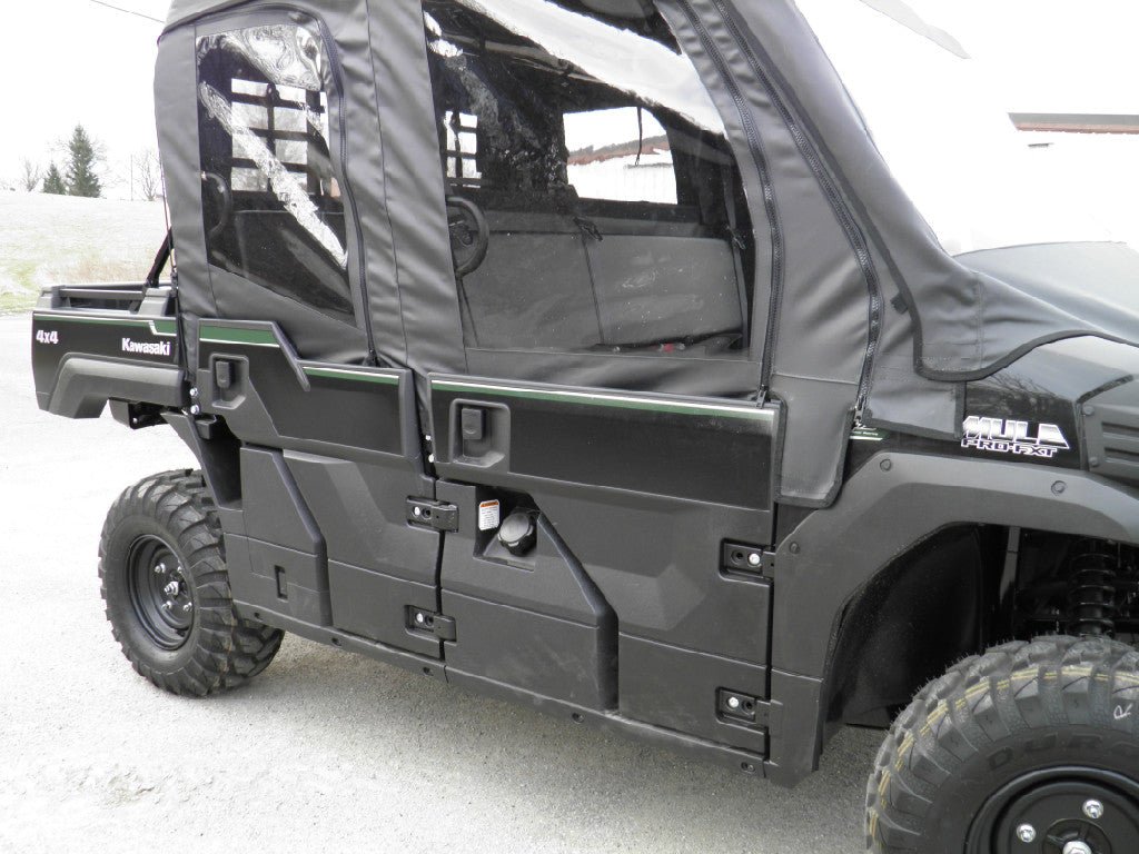 Kawasaki Mule Pro - Fxt Full Cab Enclosure For Existing Windshield - Offroad Armor
