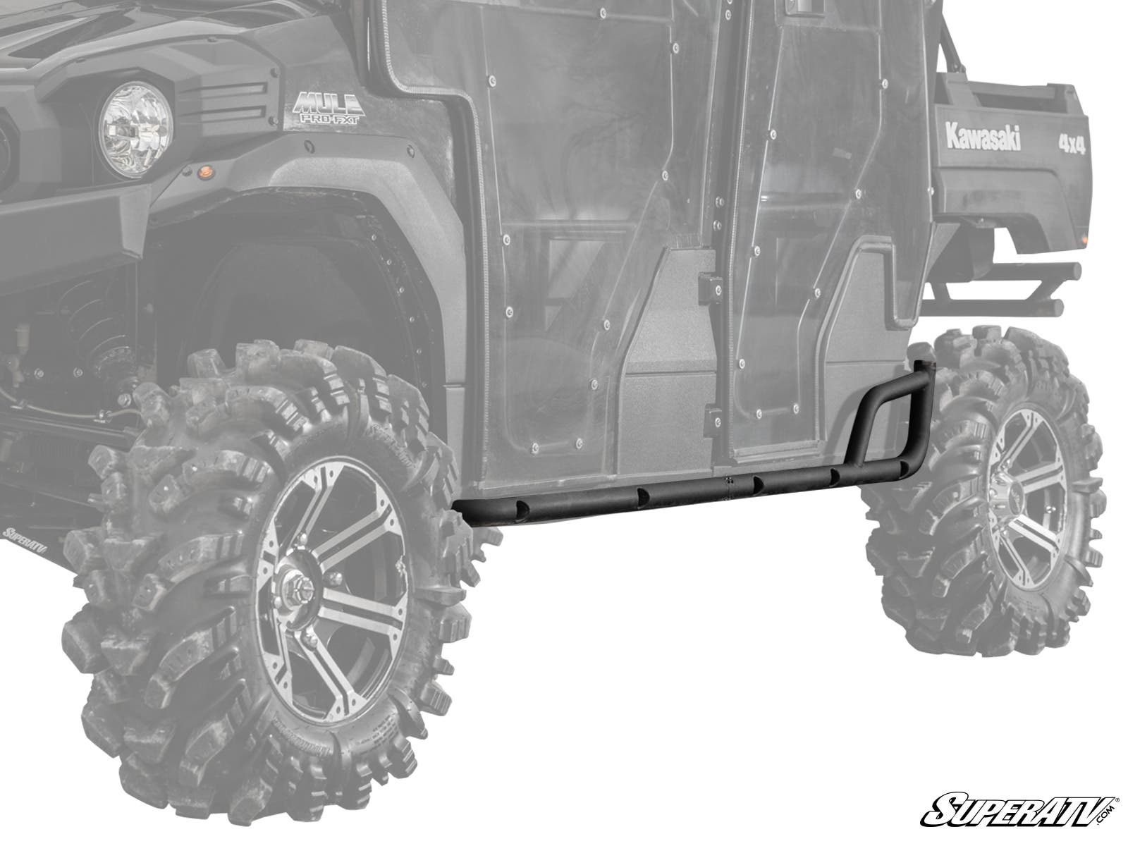 Kawasaki Mule Pro - FXT Heavy - Duty Nerf Bars - Offroad Armor