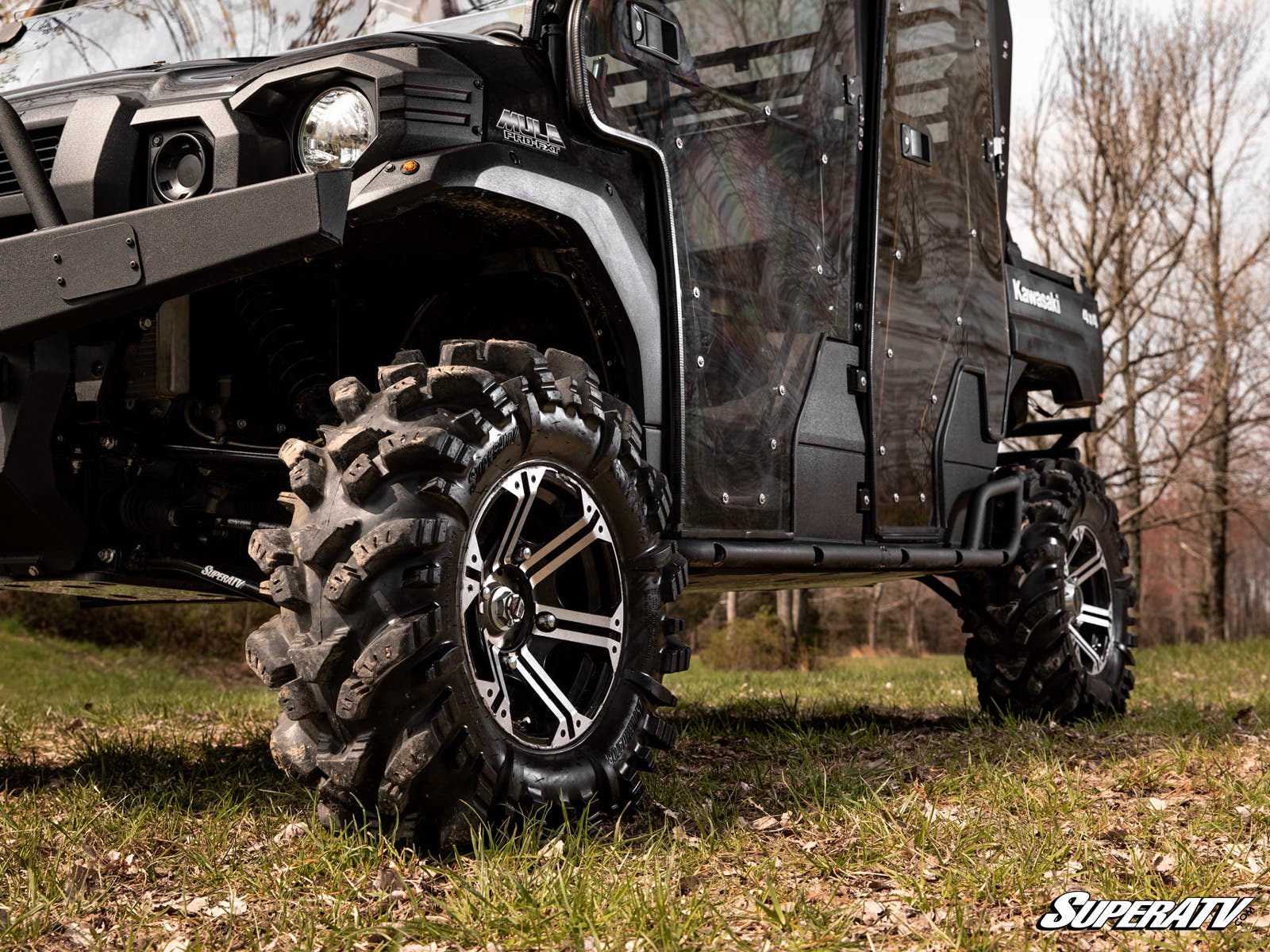 Kawasaki Mule Pro - FXT Heavy - Duty Nerf Bars - Offroad Armor
