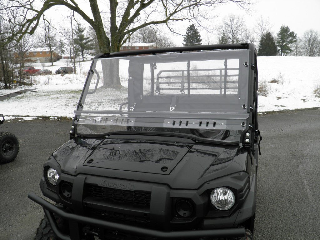 Kawasaki Mule Pro - Fxt Split Lexan Windshield - Offroad Armor