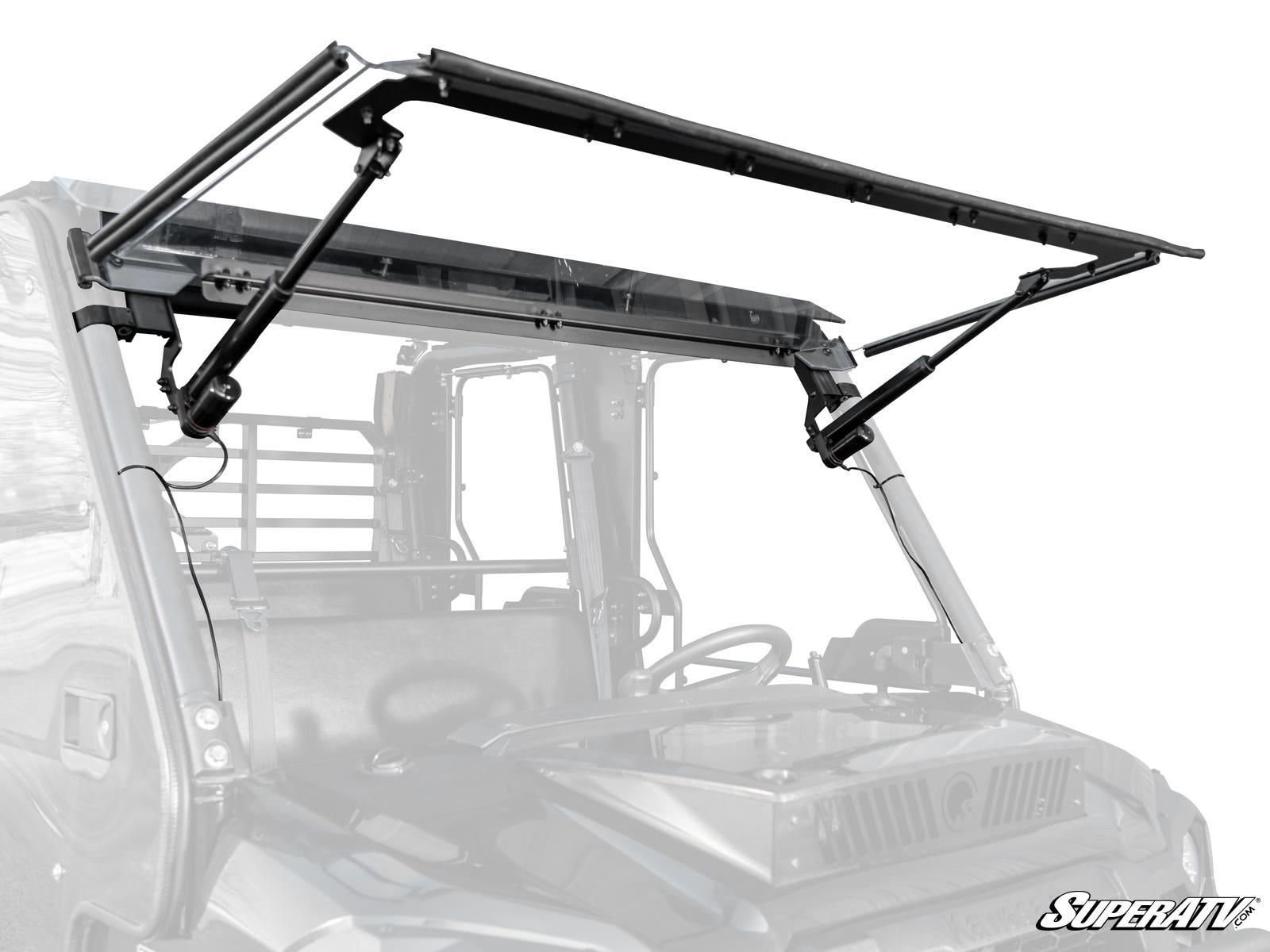 Kawasaki Mule Pro MaxDrive Power Flip Windshield - Offroad Armor