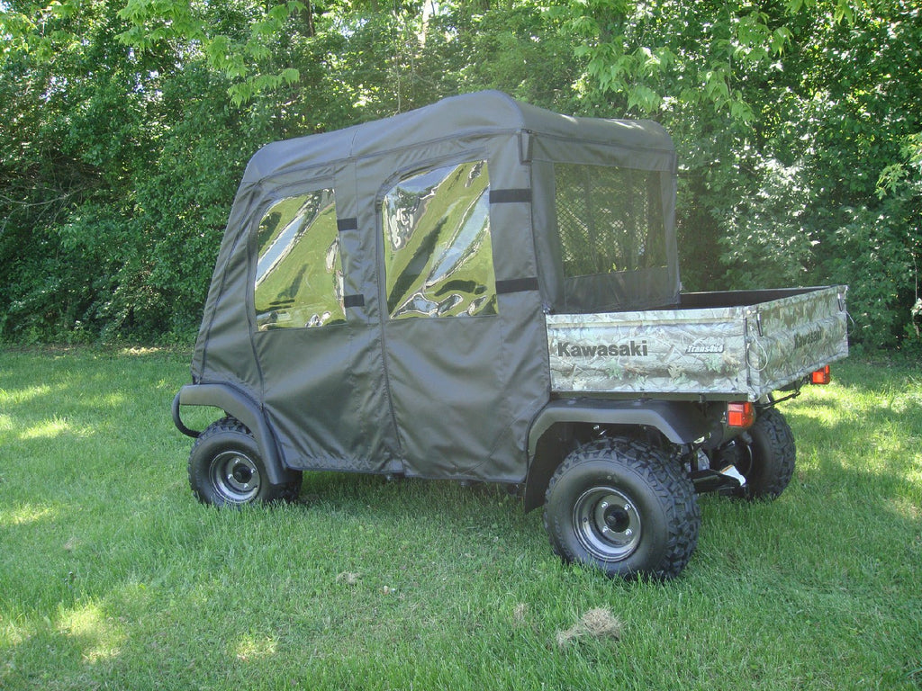 Kawasaki Mule Trans Soft Doors, Rear Window And Top Combo For An Existing Hard Windshield - Offroad Armor