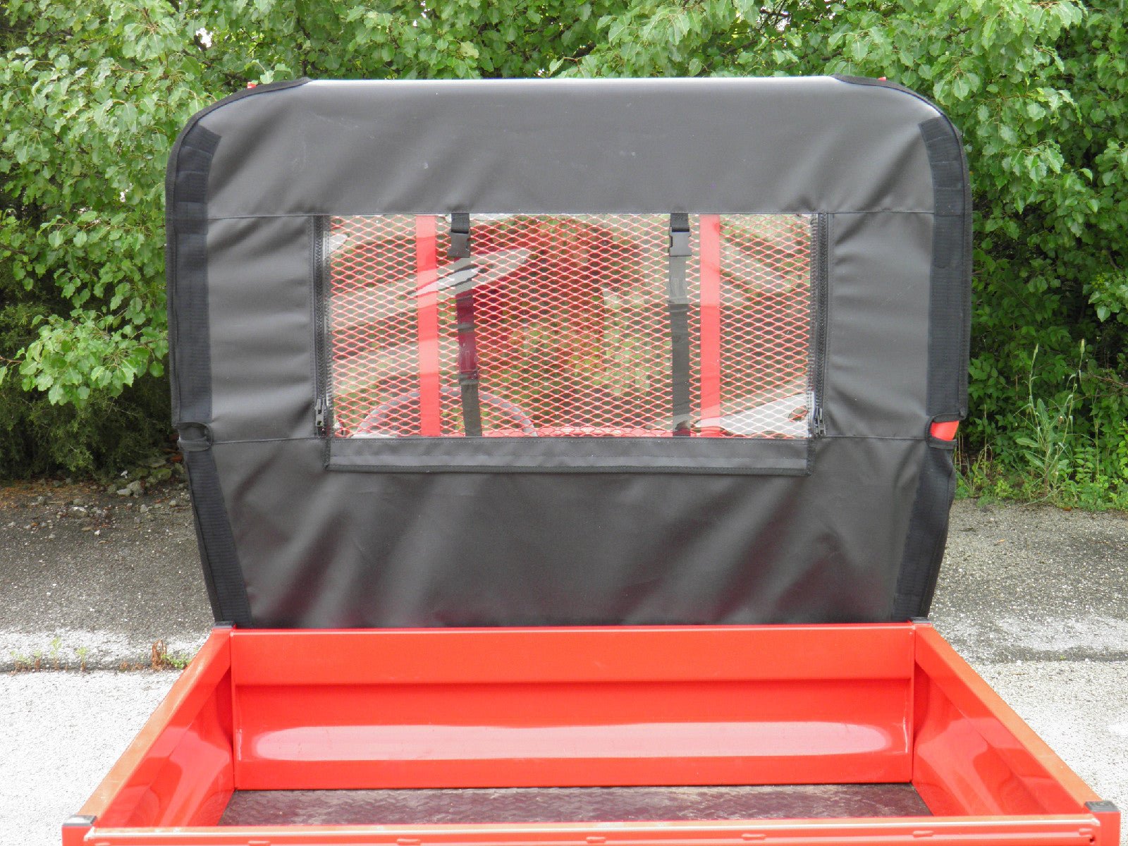 Kawasaki Mule Trans Soft Rear Window - Offroad Armor