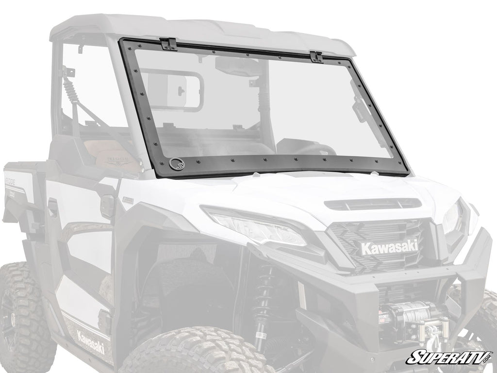 Kawasaki Ridge MaxDrive Power Flip Windshield - Offroad Armor