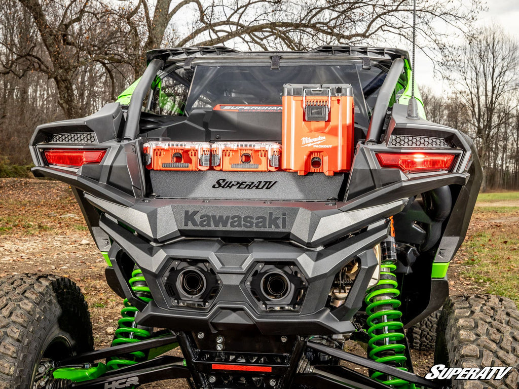 Kawasaki Teryx H2 Milwaukee Compatible Bed Mount - Offroad Armor