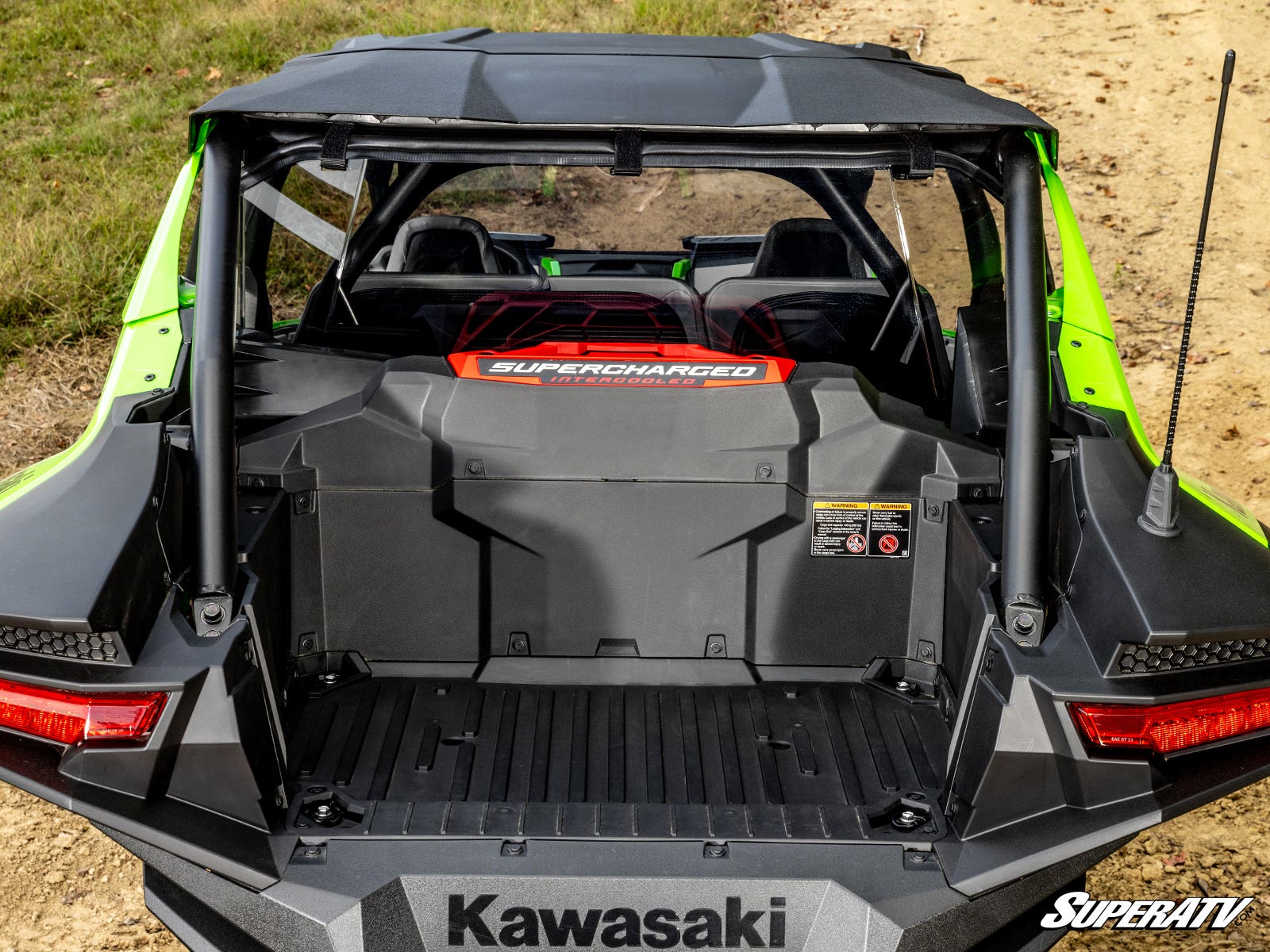Kawasaki Teryx H2 Rear Windshield - Offroad Armor