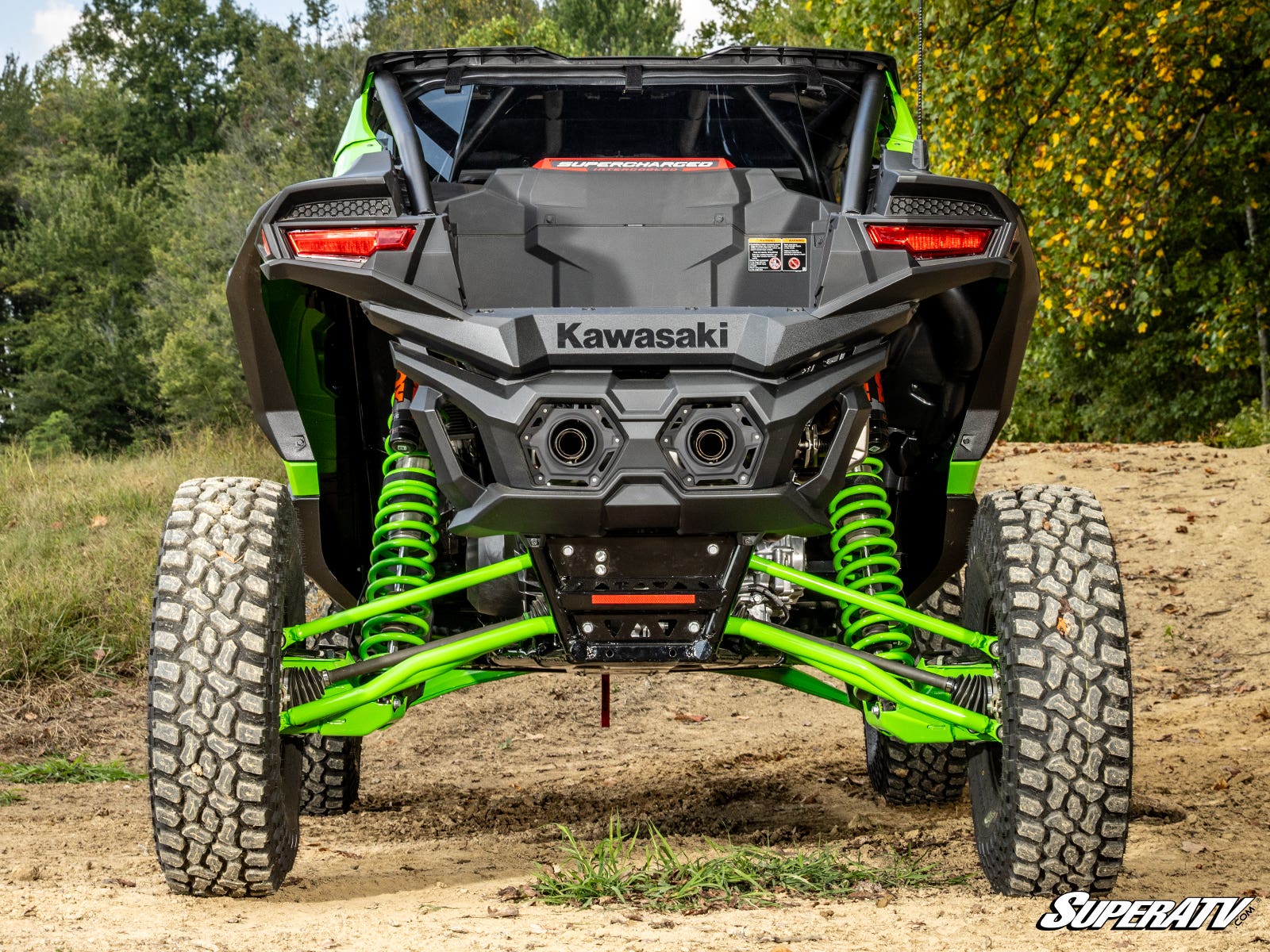 Kawasaki Teryx H2 Rear Windshield - Offroad Armor